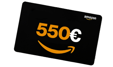 BUONO AMAZON 550 €